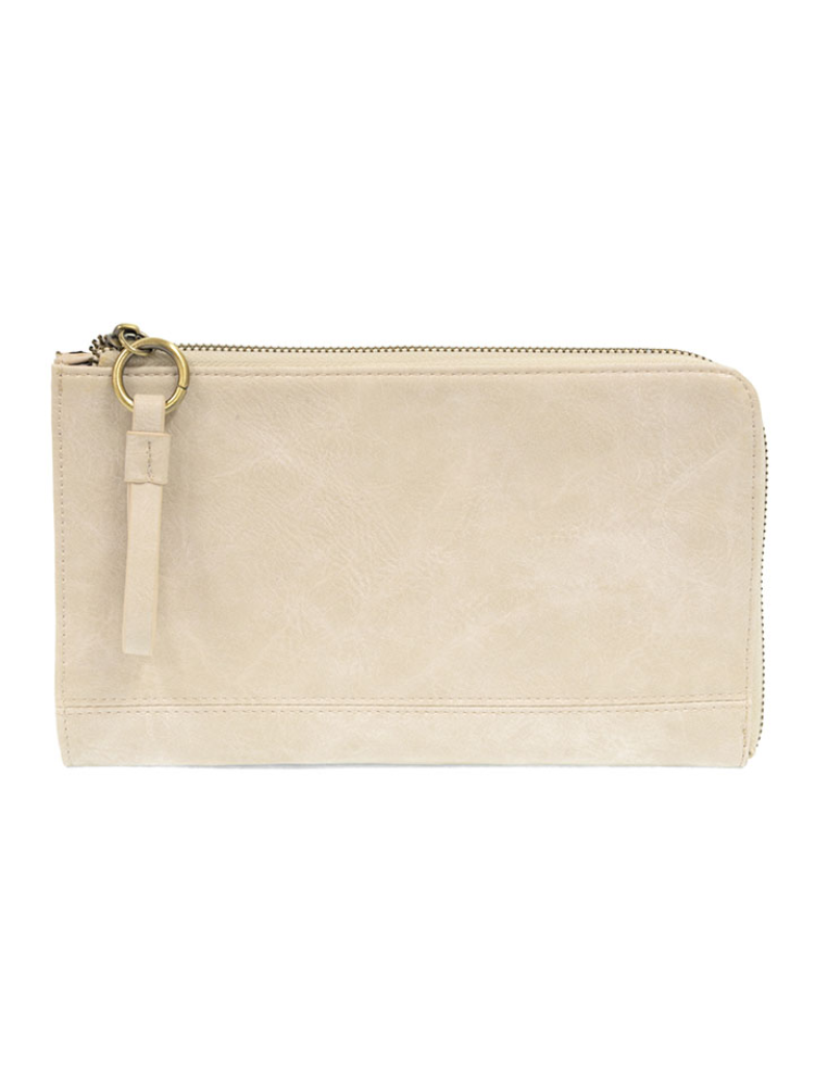 Joy Susan Karina Convertible Wristlet & Wallet - Linen