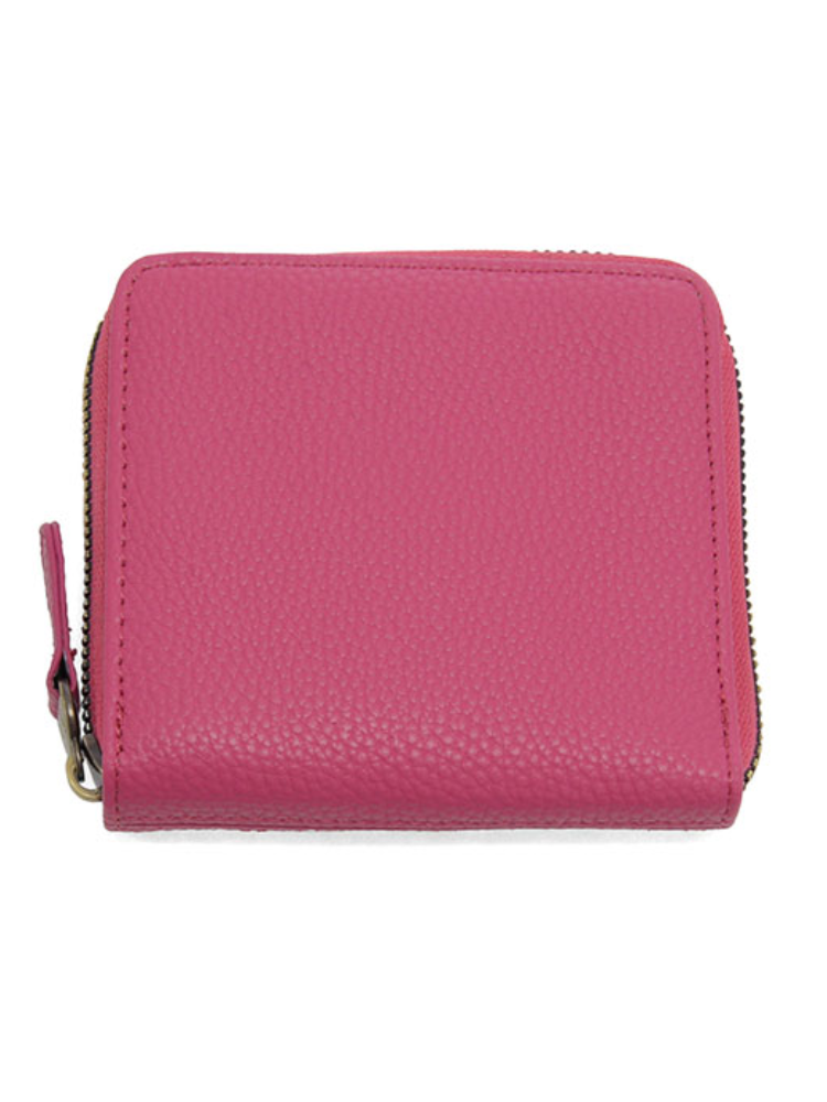 Joy Susan Palmer Square Zip Around Wallet - Magenta