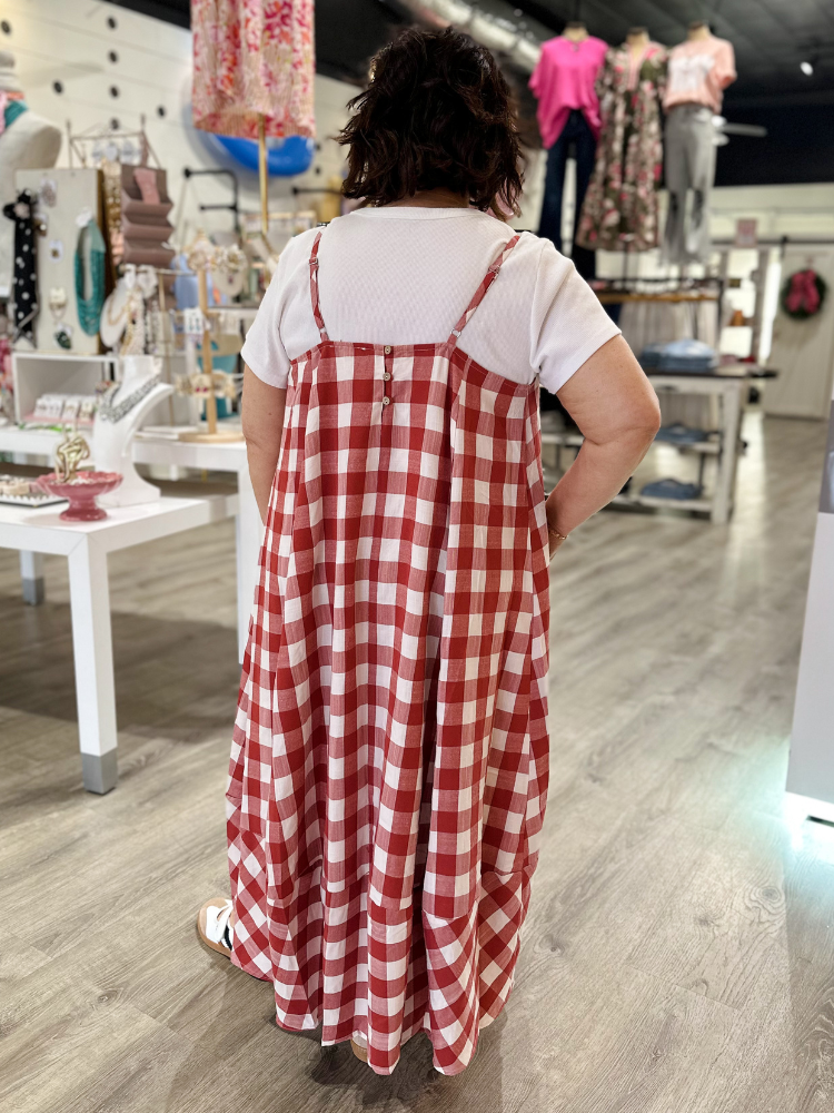 The Scarlett Dress - Red