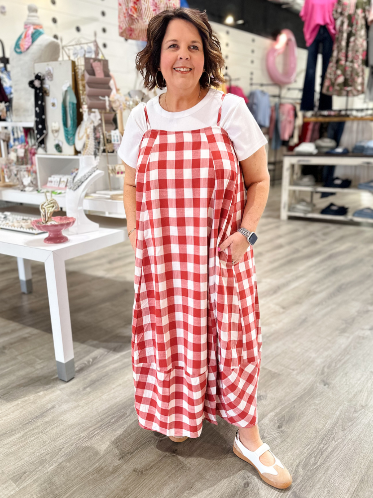 The Scarlett Dress - Red