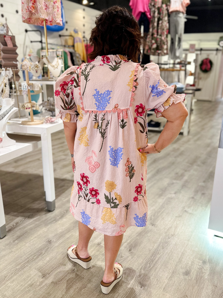 The Sadie Dress - Blush