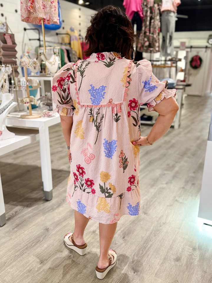 The Sadie Dress - Blush