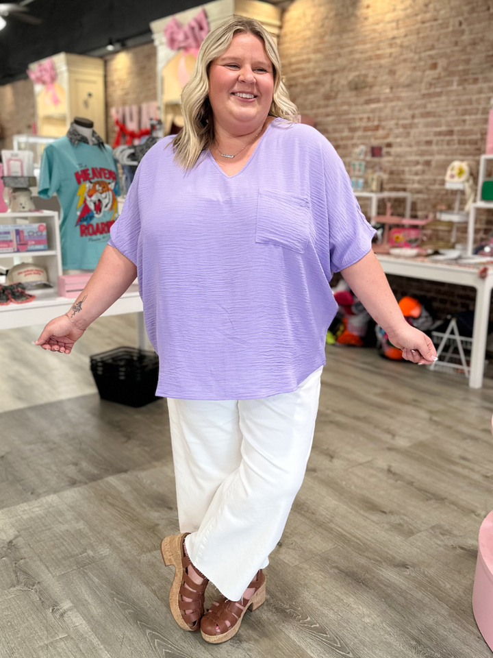 The Lizzy Top - Lavender
