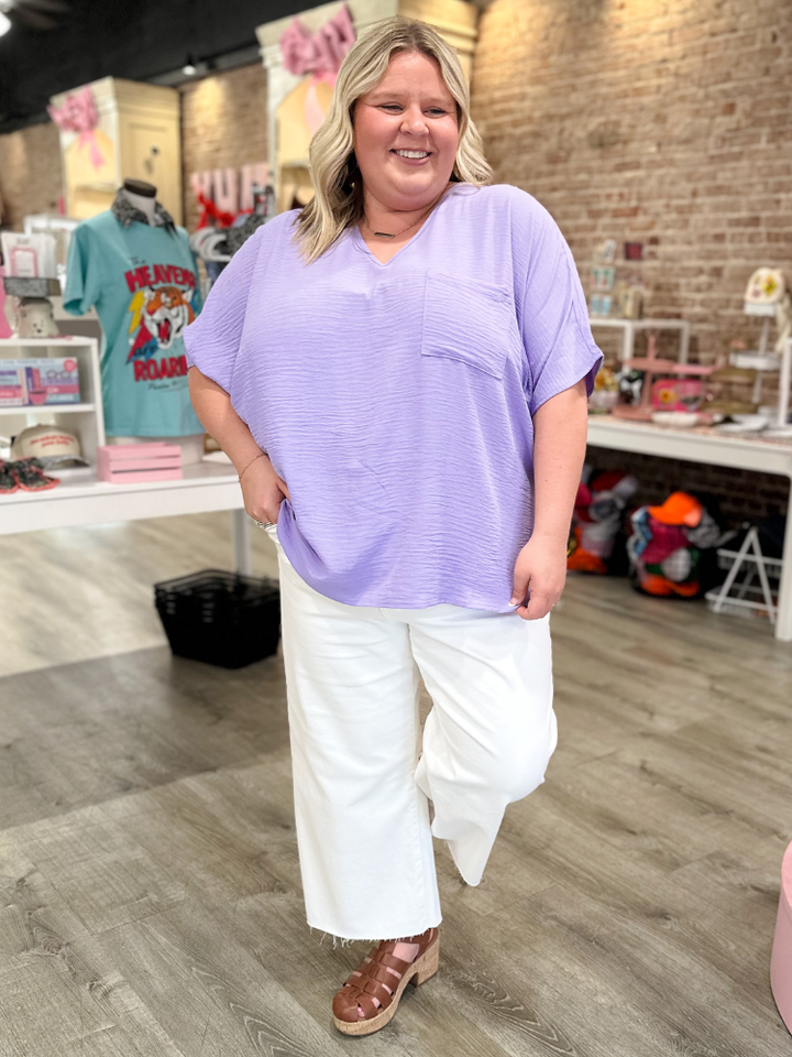 The Lizzy Top - Lavender
