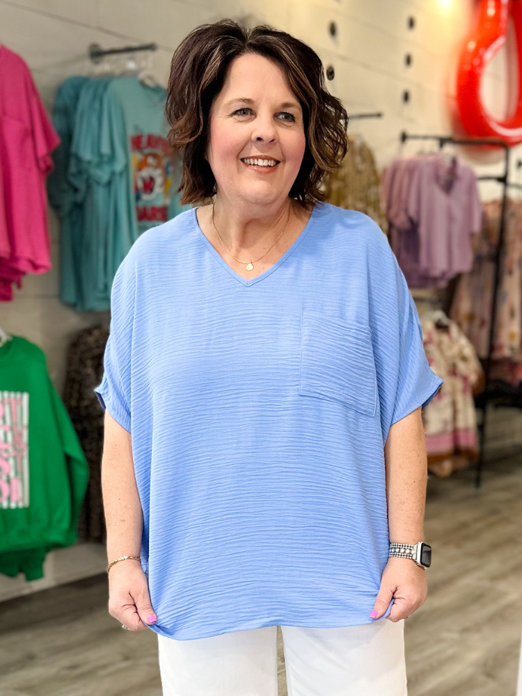 The Lizzy Top - Corn Flower