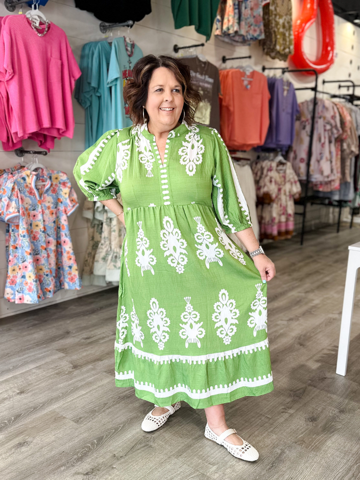 The Grace Dress - Green