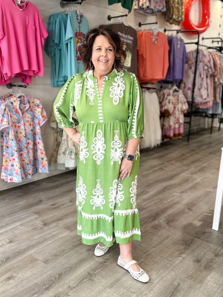 The Grace Dress - Green