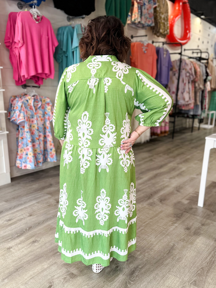 The Grace Dress - Green
