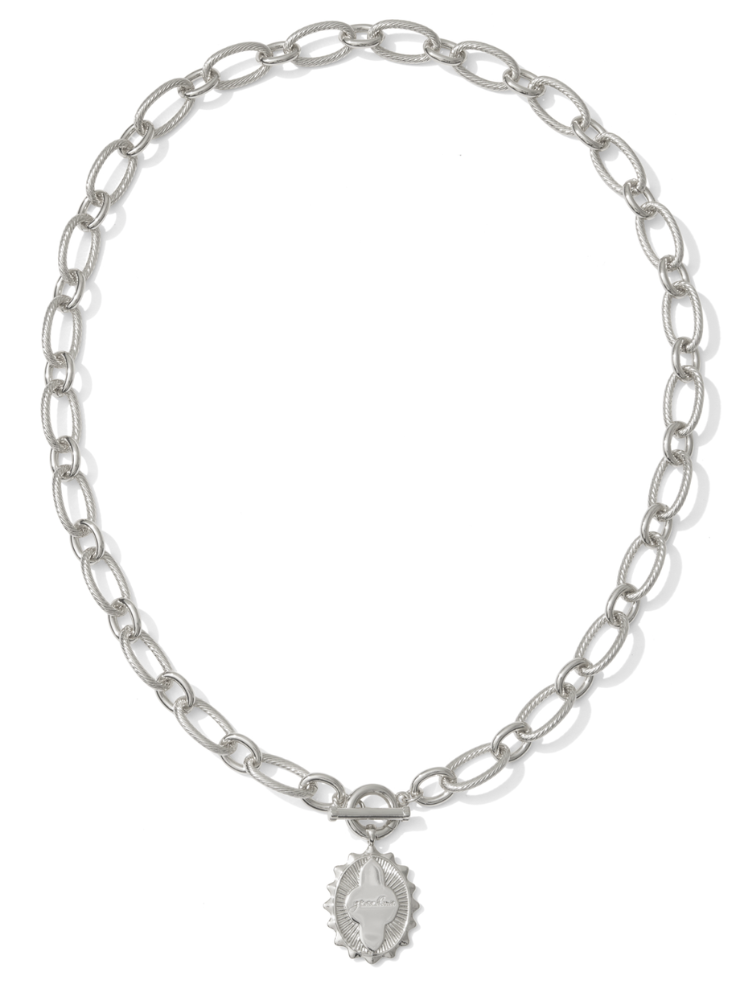 Kendra Scott Grandma Link Chain Necklace - Silver