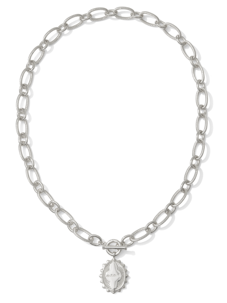 Kendra Scott Mama Link Chain Necklace - Silver