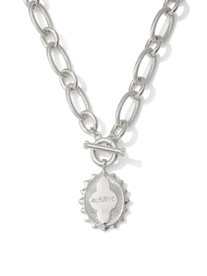 Kendra Scott Mama Link Chain Necklace - Silver