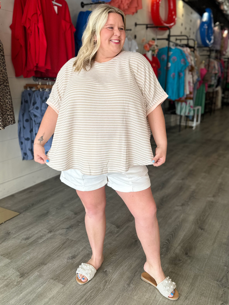 The Kalani Top - Khaki