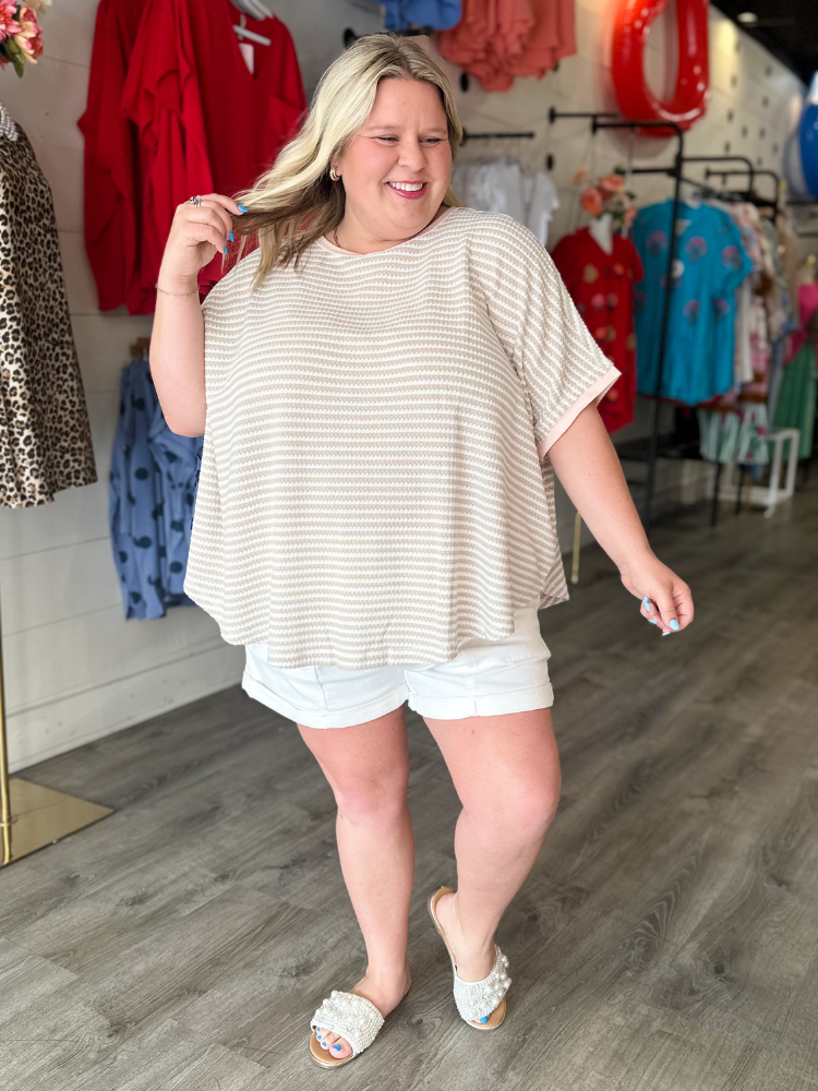 The Kalani Top - Khaki