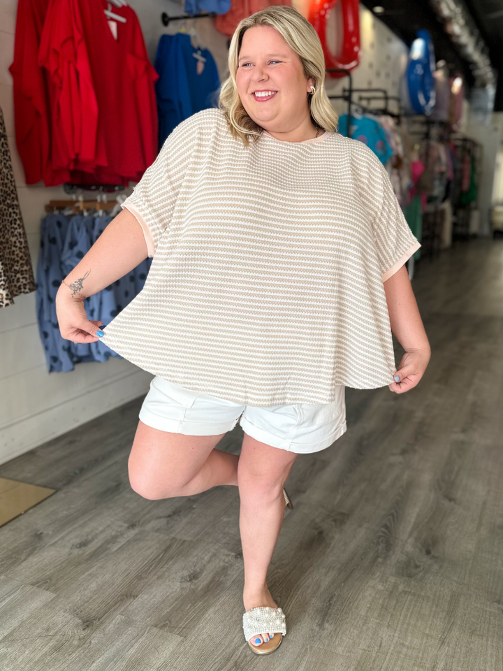 The Kalani Top - Khaki
