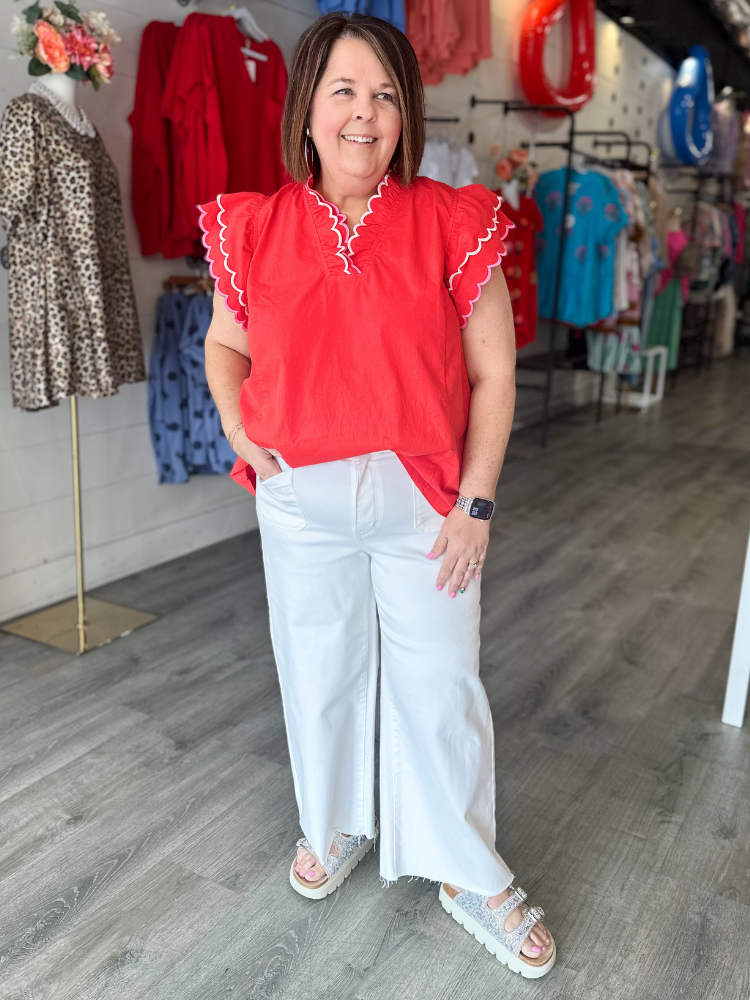 The Ruby Top - Red