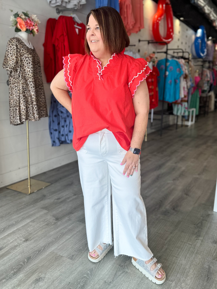 The Ruby Top - Red