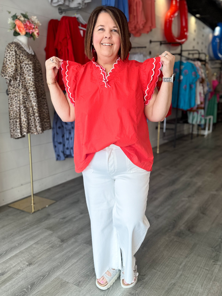 The Ruby Top - Red
