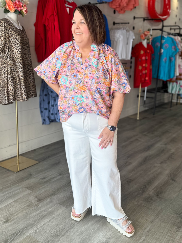 The Posey Top - Peony Mix
