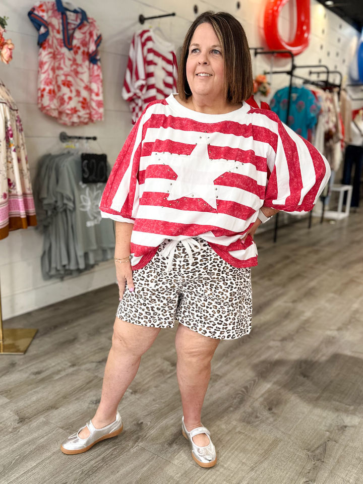 The Ava Short - Leopard