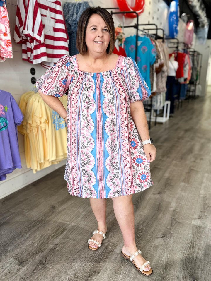 The Dori Dress - Blue
