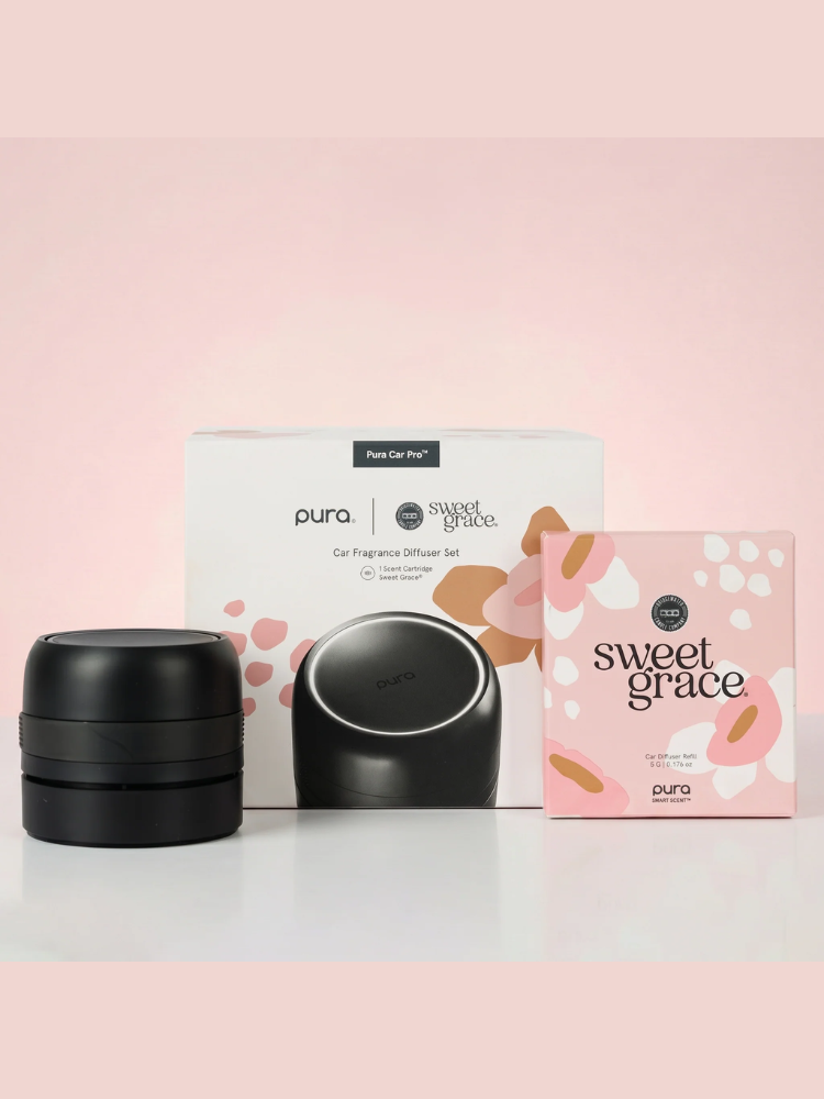 Bridgewater + PURA Car Pro Diffuser Set With Sweet Grace