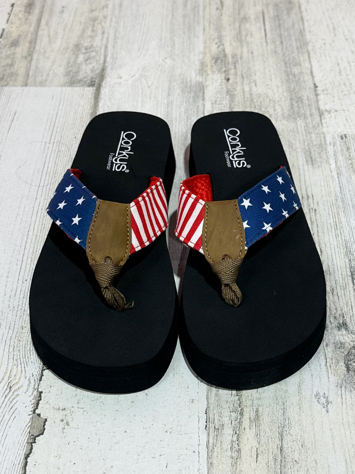 The Americana Flip Flop