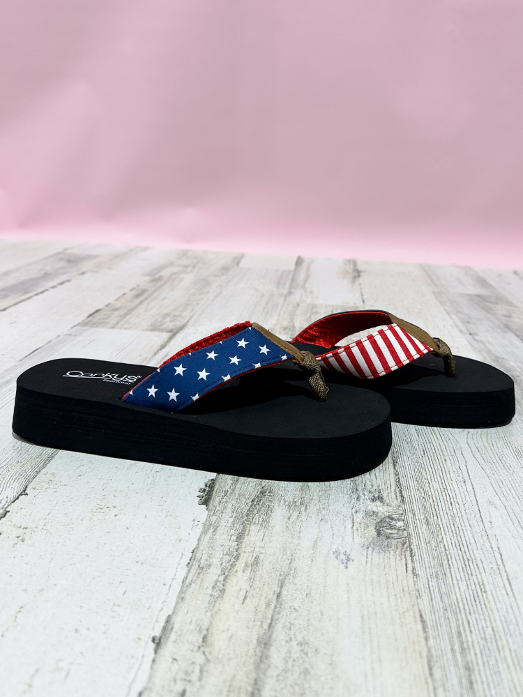 The Americana Flip Flop