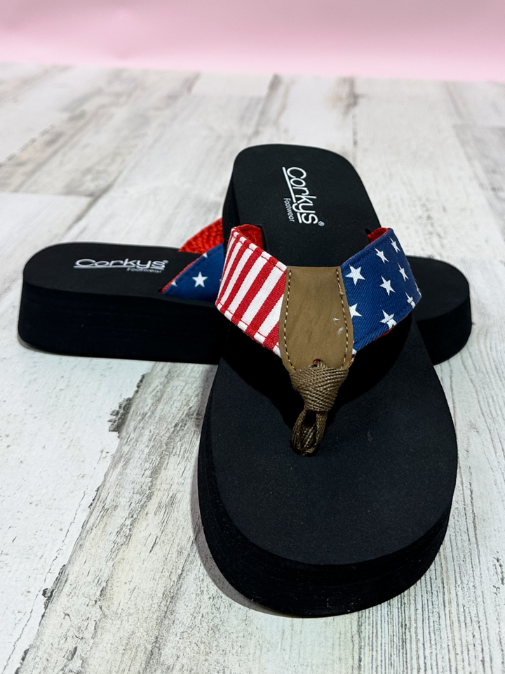 The Americana Flip Flop