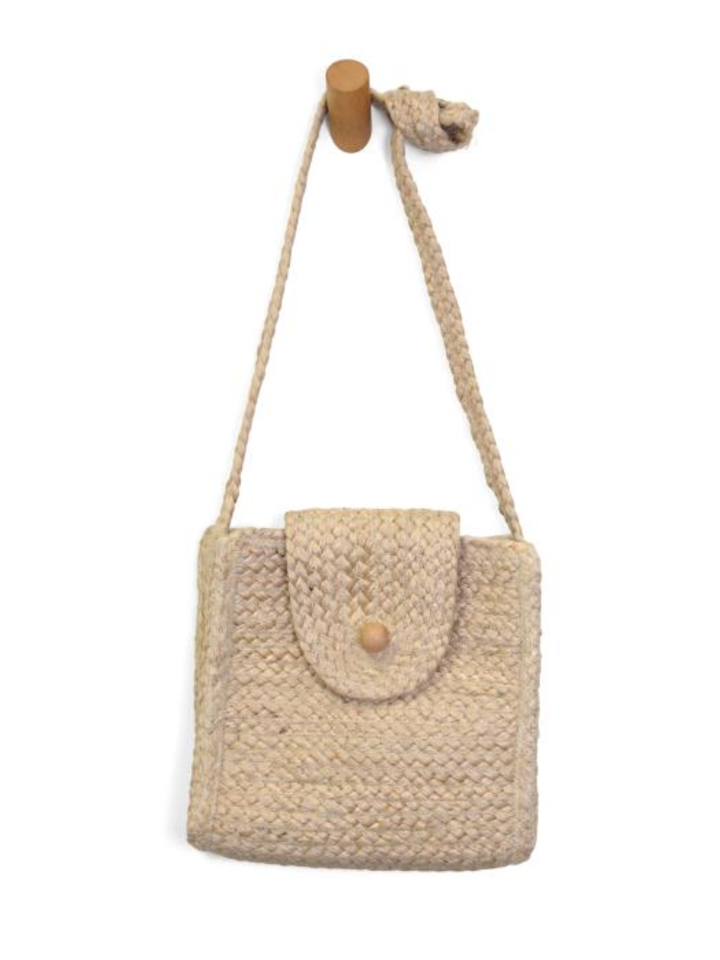 Joy Susan Betsy Messenger Jute Crossbody