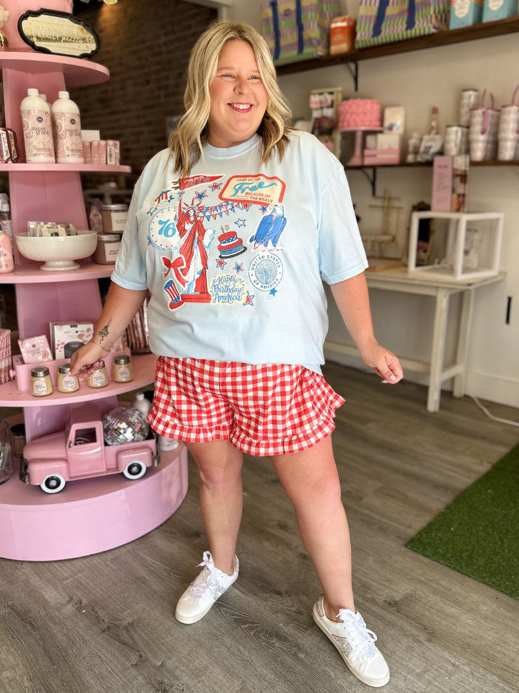 USA Sticker Tee