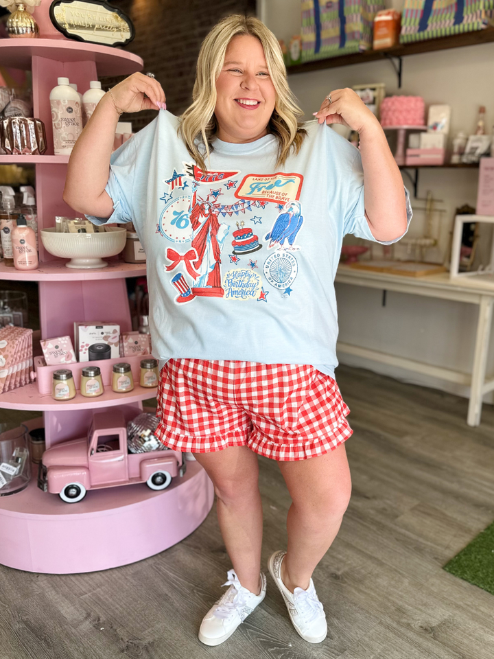 USA Sticker Tee