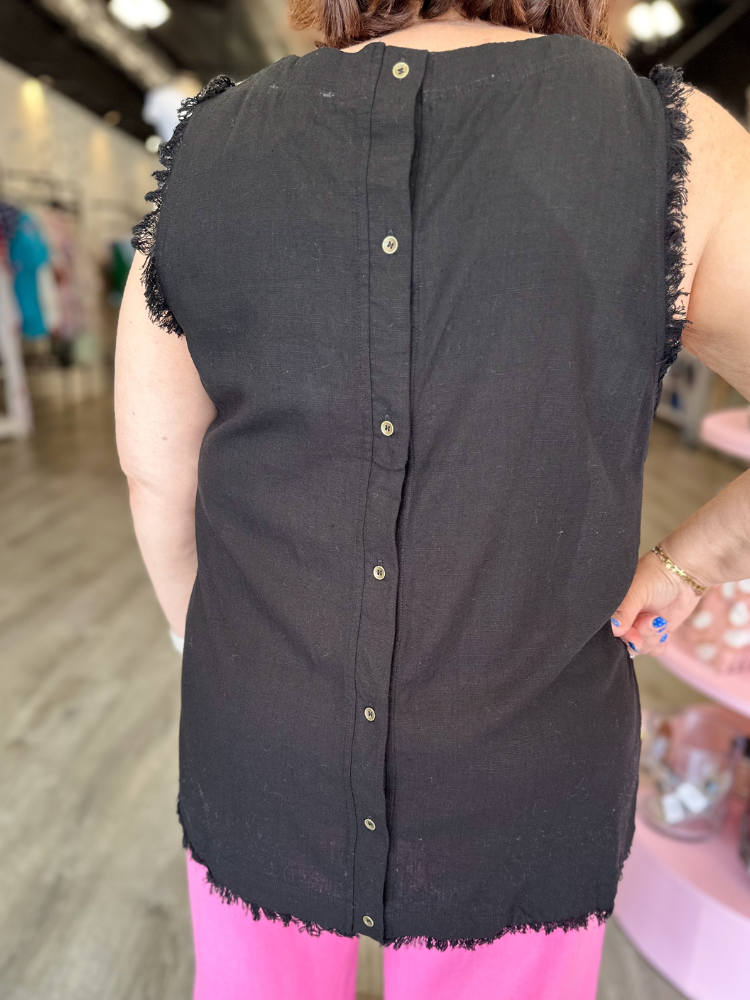 The Luca Top - Black