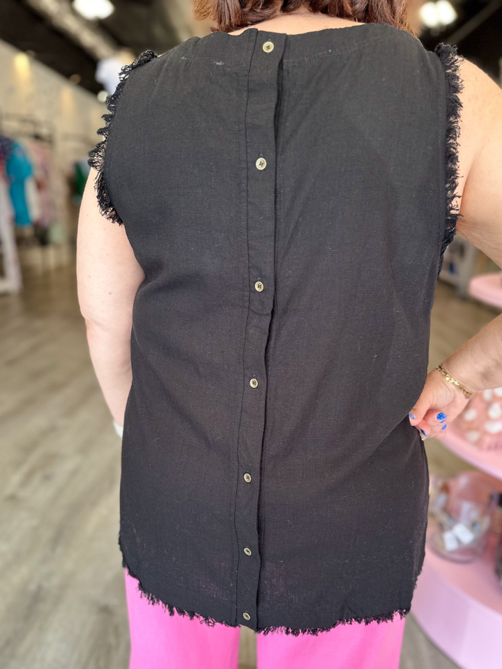 The Luca Top - Black