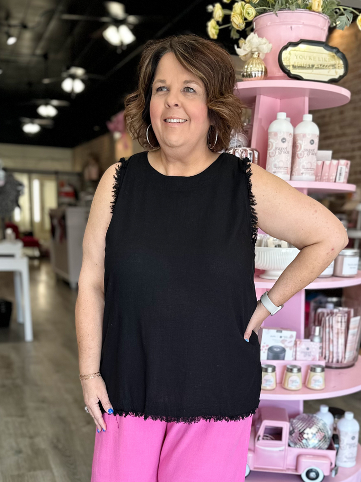 The Luca Top - Black