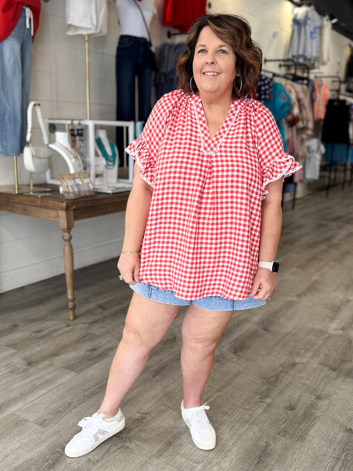 The Rhode Top - Red