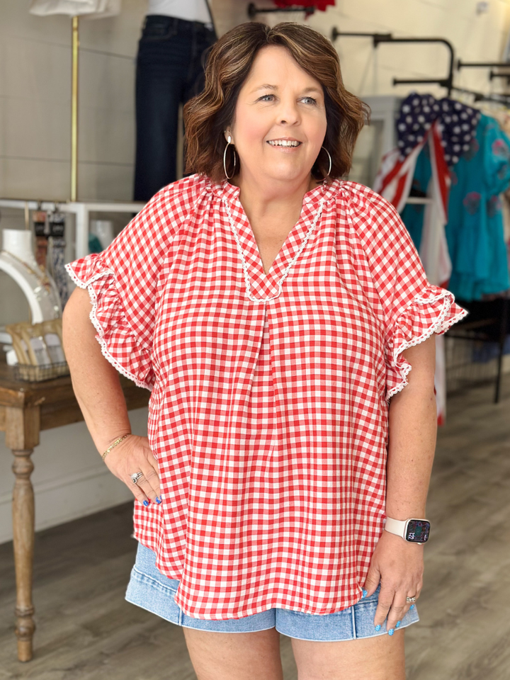 The Rhode Top - Red