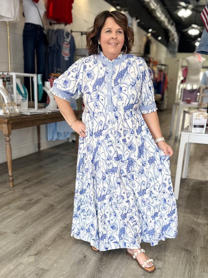 The Meadow Dress - Blue
