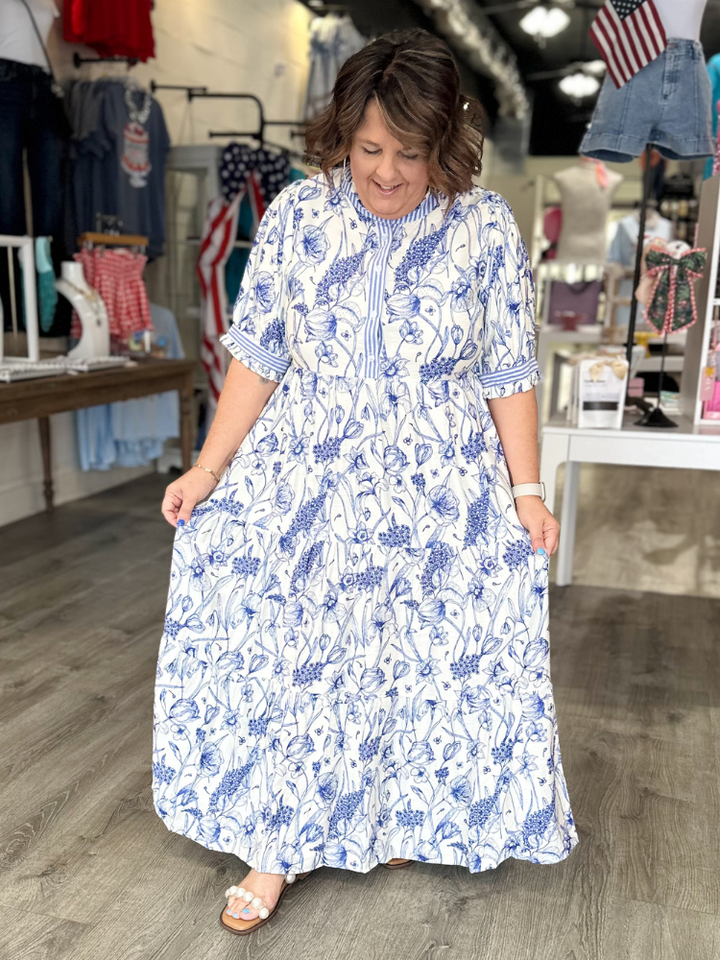 The Meadow Dress - Blue
