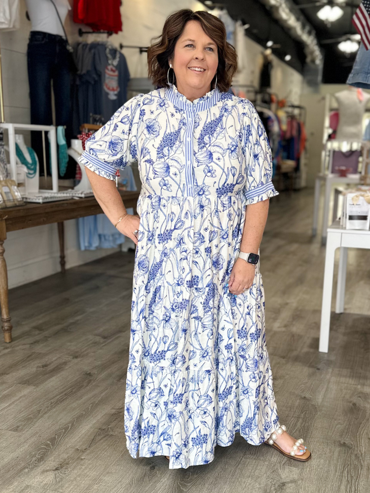 The Meadow Dress - Blue