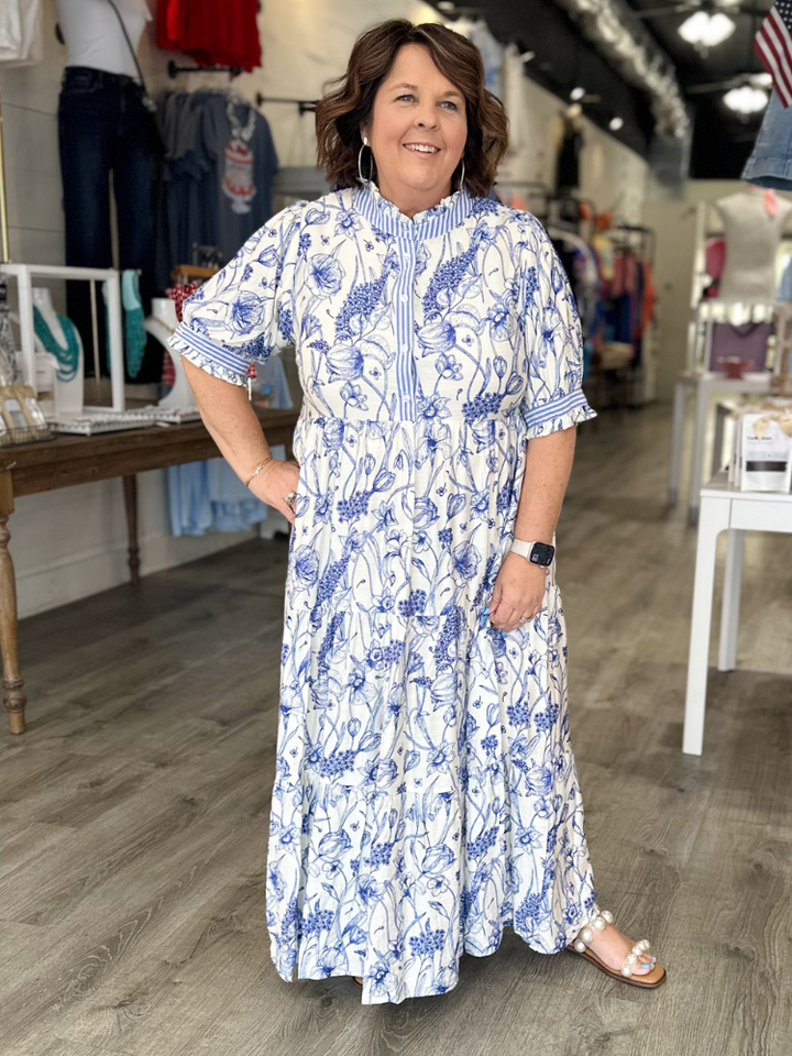 The Meadow Dress - Blue