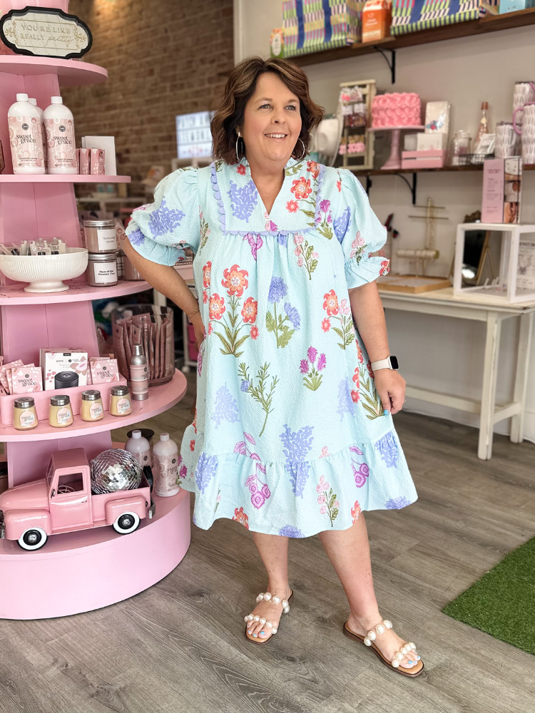 The Lily Dress - Seafoam