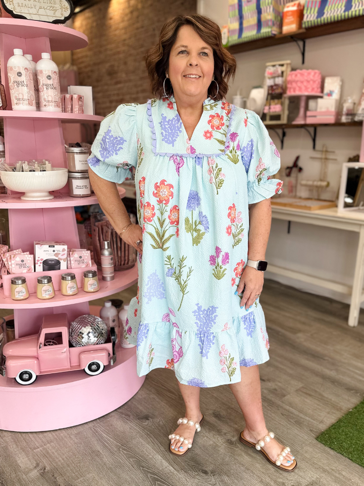 The Lily Dress - Seafoam
