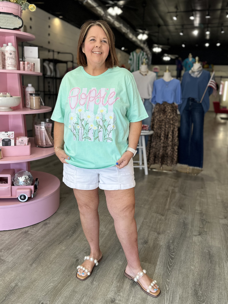 Oopsie Daisy Stripes Tee