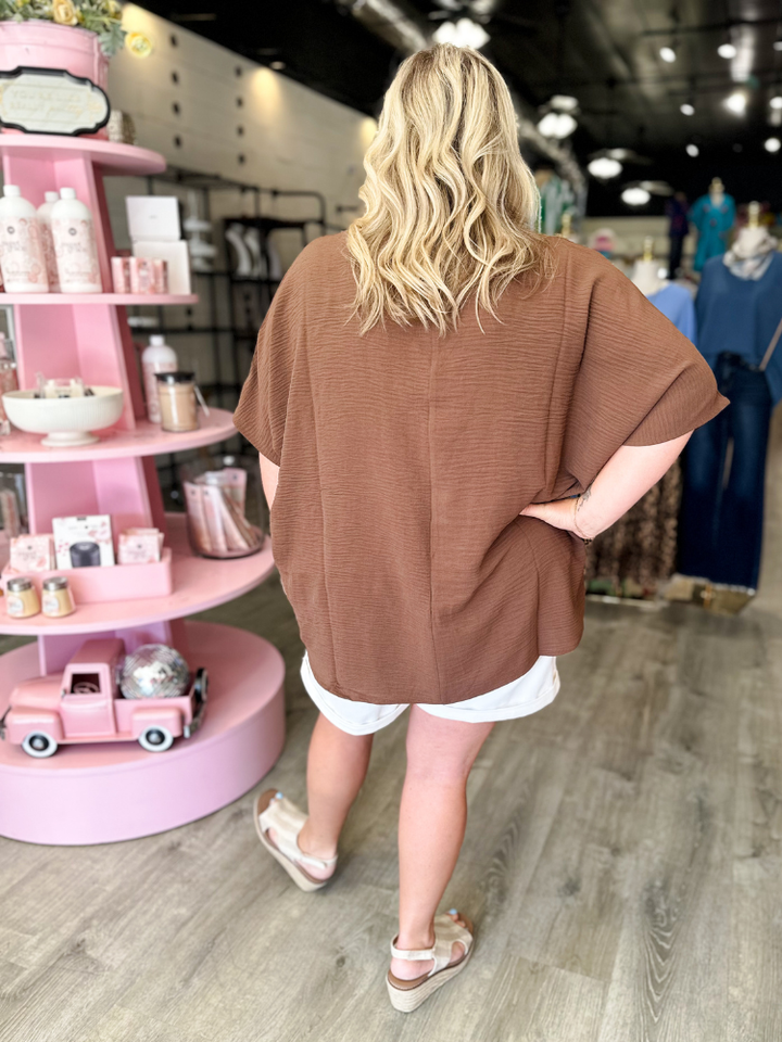 The Lizzy Top - Brown