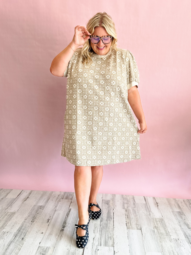 The Sherry Dress - Taupe