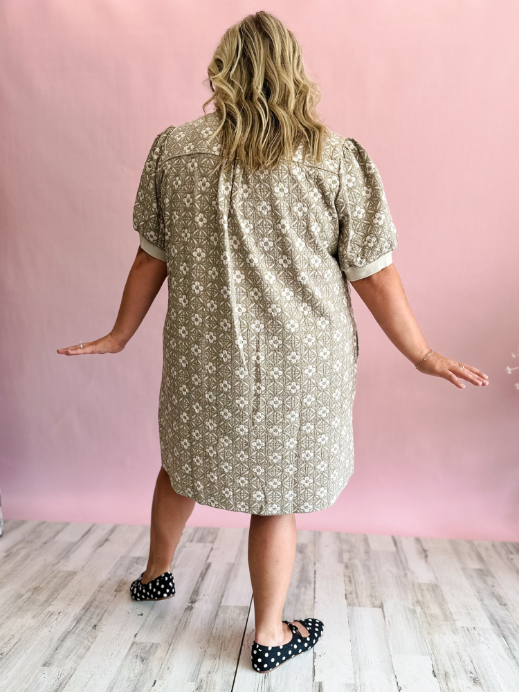 The Sherry Dress - Taupe