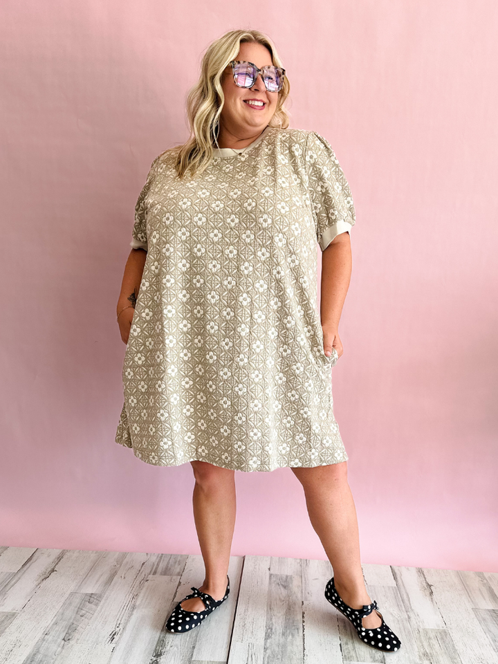 The Sherry Dress - Taupe