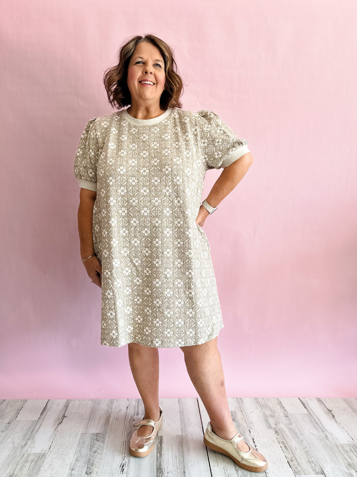 The Sherry Dress - Taupe