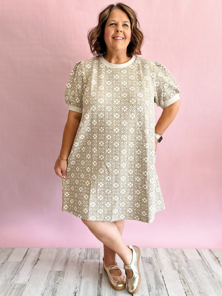 The Sherry Dress - Taupe