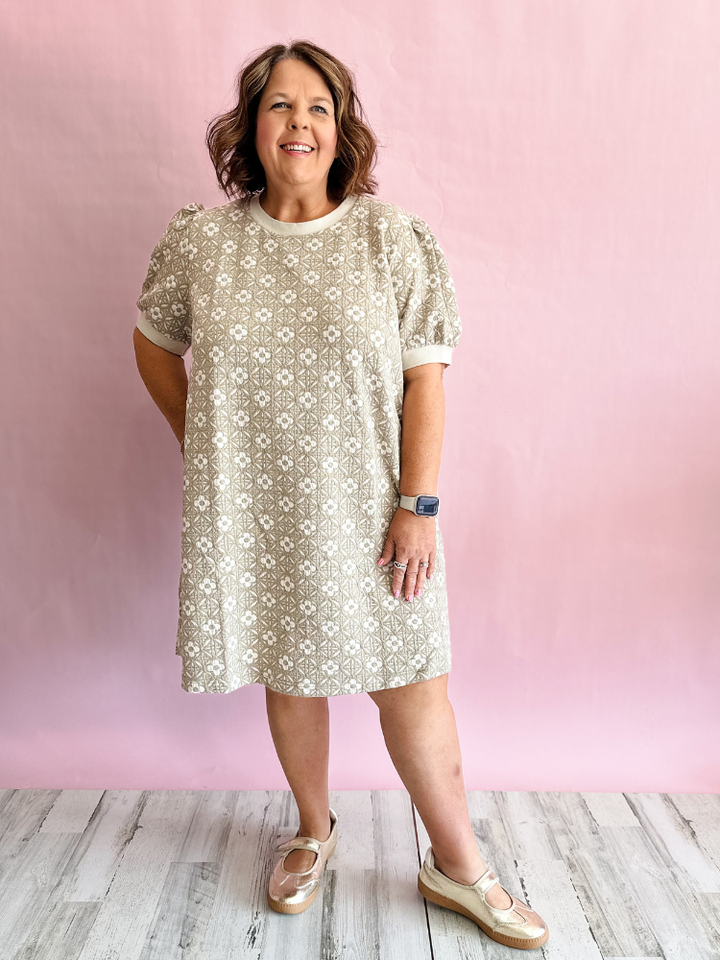 The Sherry Dress - Taupe